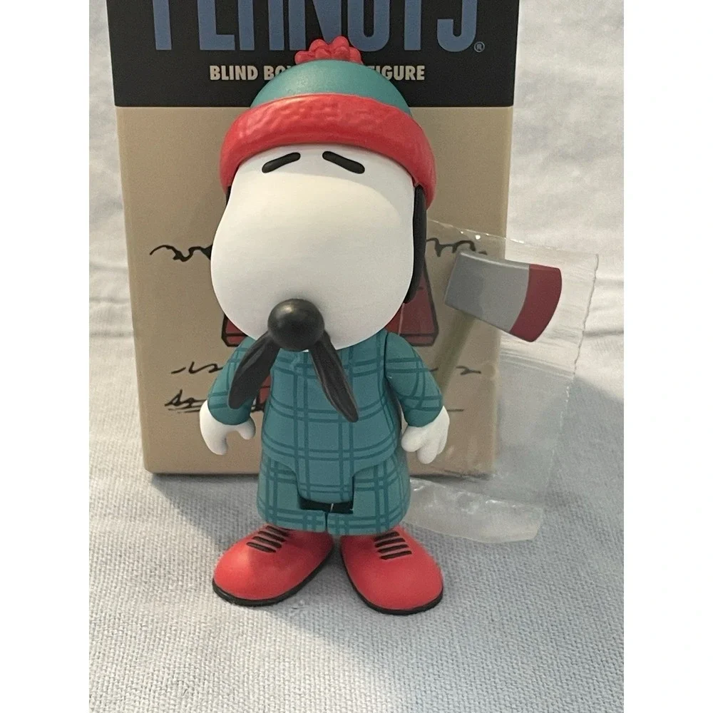 NEW Super7 Peanuts ReAction Action Figure Blind Box - Lumberjack Snoopy